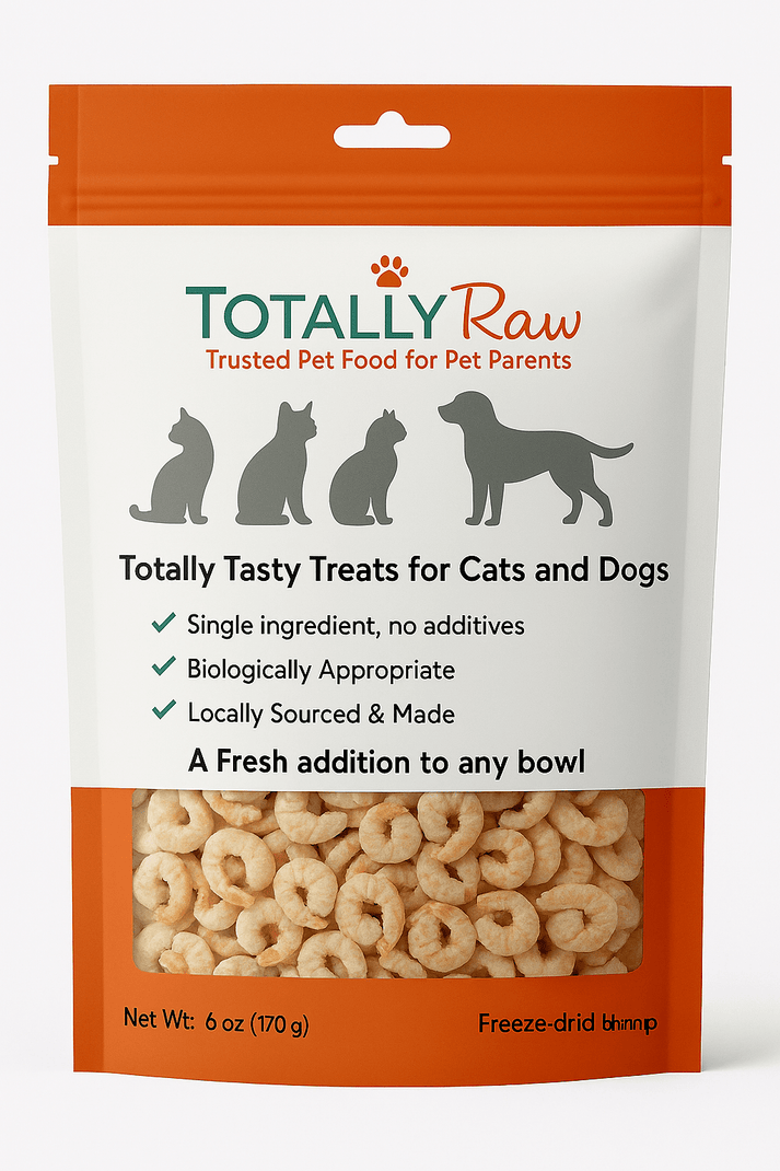 Freeze Dried Small Shrimp - Totally Raw