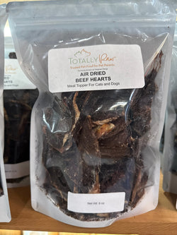 Air Dried Beef Hearts - Totally Raw