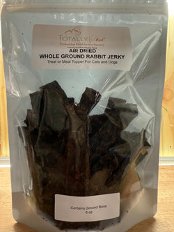 Air Dried Rabbit Jerky - Totally Raw
