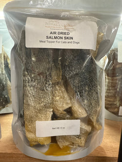 Air Dried Salmon Skin - Totally Raw