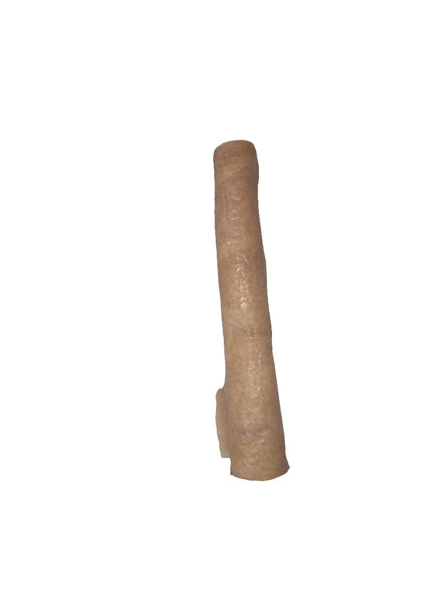 Dehydrated Pork Belly Skin Rolled - Totally Raw