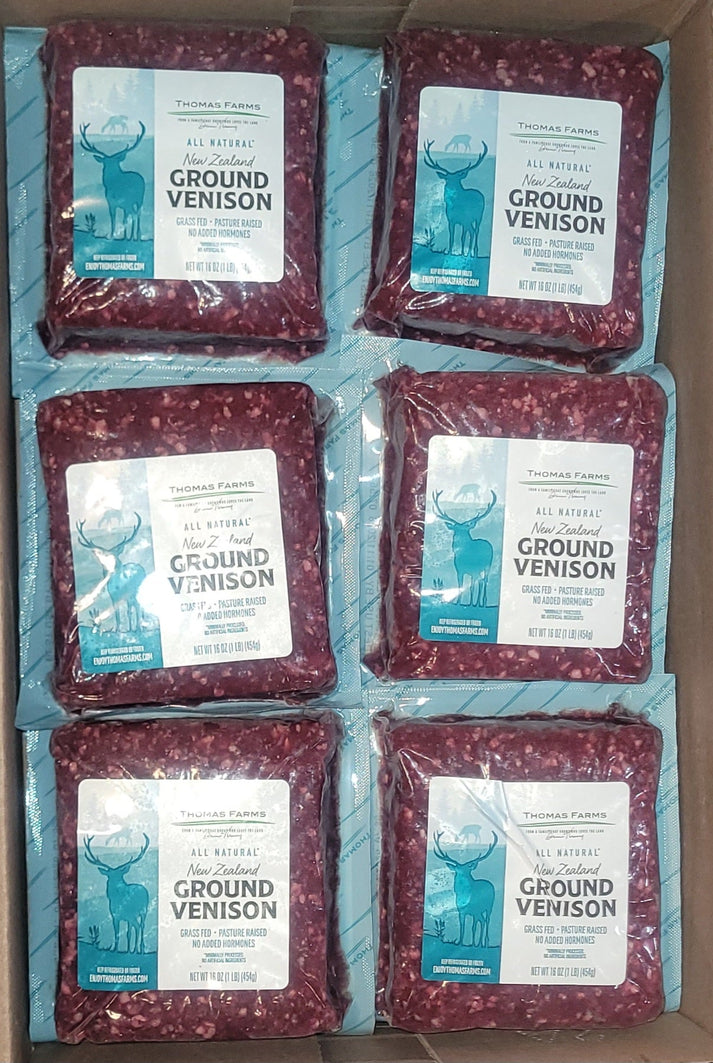 Ground Venison 1 lb. - Totally Raw