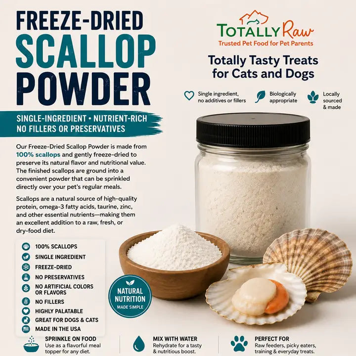 Private Label Scallop Powder Freeze Dried